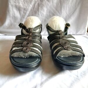 Dansko Comfort Wedge Slingback Sandals Size 38